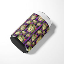 Load image into Gallery viewer, Watecolor Day of the Dead Halloween Can or Bottle Hugger BB7519CC