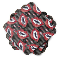 Load image into Gallery viewer, Watecolor Halloween Vampire Teeth Foam Coaster  BB7520FC