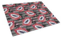Load image into Gallery viewer, Watecolor Halloween Vampire Teeth Glass Cutting Boards – Durable, Decorative Kitchen Art Large BB7520LCB