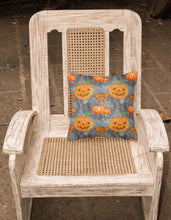Load image into Gallery viewer, Watecolor Halloween Pumpkins Fabric Decorative Pillow BB7521PW1818