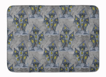 Load image into Gallery viewer, Watecolor Halloween Haunted House Machine Washable Memory Foam Mat BB7522RUG