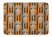 Load image into Gallery viewer, Watecolor Halloween Day of the Dead Head Machine Washable Memory Foam Mat BB7527RUG