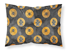 Load image into Gallery viewer, Watecolor Halloween Circles Fabric Standard Pillowcase – Artistic Decorative Front, White Back BB7529PILLOWCASE