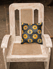 Load image into Gallery viewer, Watecolor Halloween Circles Fabric Decorative Pillow BB7529PW1818