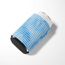 Load image into Gallery viewer, Beach Watercolor Waves Can or Bottle Hugger BB7531CC
