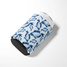 Load image into Gallery viewer, Beach Watercolor Fishes Can or Bottle Hugger BB7532CC
