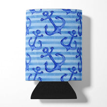Load image into Gallery viewer, Beach Watercolor Anchors Can or Bottle Hugger BB7533CC