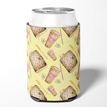Load image into Gallery viewer, Watercolor Coffee and Journal Can or Bottle Hugger BB7537CC