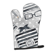 Load image into Gallery viewer, Watercolor Girl Boss Journal Oven Mitt BB7541OVMT