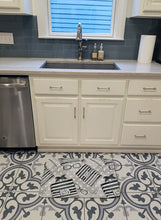 Load image into Gallery viewer, Watercolor Girl Boss Journal Machine Washable Memory Foam Mat BB7541RUG