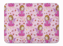 Load image into Gallery viewer, Watercolor Fairy Princess on Pink Machine Washable Memory Foam Mat BB7547RUG