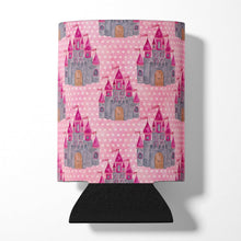 Load image into Gallery viewer, Watercolor Princess Castle Can or Bottle Hugger BB7549CC