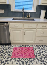 Load image into Gallery viewer, Watercolor Love and Hearts Machine Washable Memory Foam Mat BB7550RUG