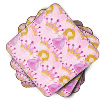 Load image into Gallery viewer, Watercolor Princess and Crown Foam Coaster  BB7551FC