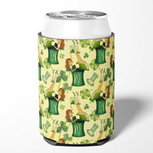 Load image into Gallery viewer, Watercolor St Patrick's Day Party Can or Bottle Hugger BB7559CC