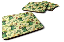 Load image into Gallery viewer, Watercolor St Patrick's Day Party Foam Coaster  BB7559FC