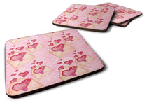 Load image into Gallery viewer, Watercolor Pink Love Letter Foam Coaster  BB7568FC