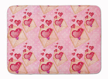Load image into Gallery viewer, Watercolor Pink Love Letter Machine Washable Memory Foam Mat BB7568RUG