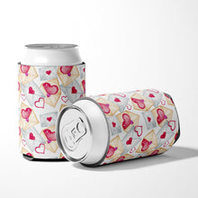 Load image into Gallery viewer, Watercolor Love Letters Can or Bottle Hugger BB7569CC