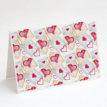 Load image into Gallery viewer, Watercolor Love Letters Greeting Cards -  Blank Note Cards – 8-Pack of Artist-Designed Cards with Envelopes