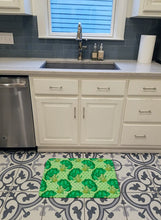 Load image into Gallery viewer, Watercolor Broccoli Machine Washable Memory Foam Mat BB7570RUG