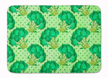 Load image into Gallery viewer, Watercolor Broccoli Machine Washable Memory Foam Mat BB7570RUG