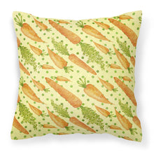 Load image into Gallery viewer, Watercolor Carrots Fabric Decorative Pillow BB7571PW1818