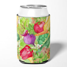 Load image into Gallery viewer, Watercolor Vegetables Farm to Table Can or Bottle Hugger BB7572CC