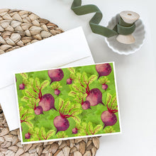 Load image into Gallery viewer, Watercolor Raddishes Greeting Cards -  Blank Note Cards – 8-Pack of Artist-Designed Cards with Envelopes