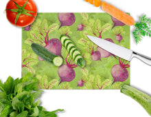 Load image into Gallery viewer, Watercolor Raddishes Glass Cutting Boards – Durable, Decorative Kitchen Art Large BB7574LCB