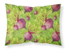 Load image into Gallery viewer, Watercolor Raddishes Fabric Standard Pillowcase – Artistic Decorative Front, White Back BB7574PILLOWCASE