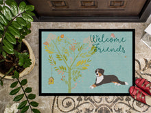 Load image into Gallery viewer, Welcome Friends Bernese Mountain Dog Doormat - 18x27 Decorative Floor Mat – Indoor/Outdoor Rug with Artistic Flair BB7579MAT
