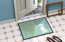 Load image into Gallery viewer, Welcome Friends White Boxer Doormat - 24x36 Decorative Floor Mat – Indoor/Outdoor Rug with Artistic Flair BB7580JMAT