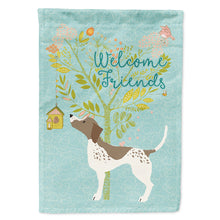 Load image into Gallery viewer, Welcome Friends Gun Dog Flag Canvas House Size BB7593CHF