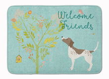 Load image into Gallery viewer, Welcome Friends Gun Dog Machine Washable Memory Foam Mat BB7593RUG