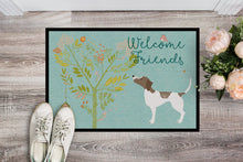 Load image into Gallery viewer, Welcome Friends Pointer Doormat - 18x27 Decorative Floor Mat – Indoor/Outdoor Rug with Artistic Flair BB7598MAT