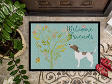 Load image into Gallery viewer, Welcome Friends Pointer Doormat - 18x27 Decorative Floor Mat – Indoor/Outdoor Rug with Artistic Flair BB7598MAT