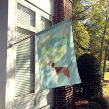 Load image into Gallery viewer, Welcome Friends Beagle Flag Canvas House Size BB7601CHF