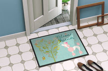 Load image into Gallery viewer, Welcome Friends Pink Poodle Doormat - 24x36 Decorative Floor Mat – Indoor/Outdoor Rug with Artistic Flair BB7613JMAT