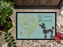 Load image into Gallery viewer, Welcome Friends Black Poodle Doormat - 18x27 Decorative Floor Mat – Indoor/Outdoor Rug with Artistic Flair BB7615MAT