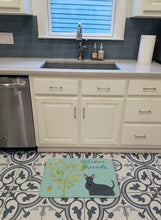 Load image into Gallery viewer, Welcome Friends Scottish Terrier Machine Washable Memory Foam Mat BB7616RUG