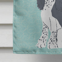 Load image into Gallery viewer, Welcome Friends Black Springer Spaniel Flag Canvas House Size BB7621CHF