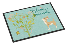 Load image into Gallery viewer, Welcome Friends Brown White Chihuahua Doormat - 24x36 Decorative Floor Mat – Indoor/Outdoor Rug with Artistic Flair BB7628JMAT