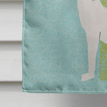 Load image into Gallery viewer, Welcome Friends White Chihuahua Flag Canvas House Size BB7629CHF