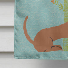 Load image into Gallery viewer, Welcome Friends Red Dachshund Flag Canvas House Size BB7631CHF