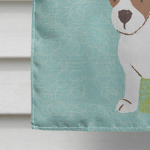 Load image into Gallery viewer, Welcome Friends Jack Russell Terrier Puppy Flag Canvas House Size BB7638CHF