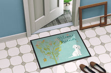 Load image into Gallery viewer, Welcome Friends Maltese Doormat - 18x27 Decorative Floor Mat – Indoor/Outdoor Rug with Artistic Flair BB7639MAT
