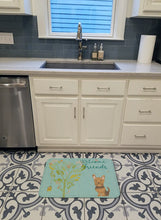 Load image into Gallery viewer, Welcome Friends Yorkie Machine Washable Memory Foam Mat BB7641RUG