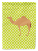 Load image into Gallery viewer, Arabian Camel Dromedary Green Garden Flag - Outdoor Decorative Yard Flag