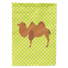 Load image into Gallery viewer, Bactrian Camel Green Flag Canvas House Size BB7644CHF